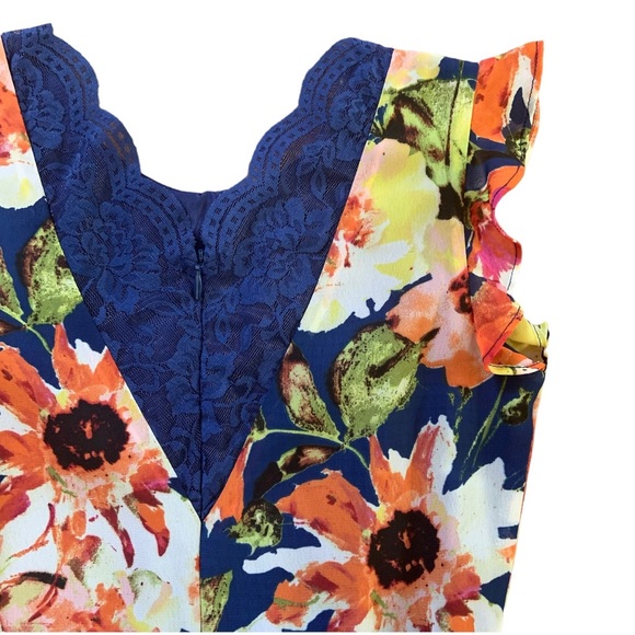 *NWT* Beautiful floral Blush by Us Angels dress - Picture 5 of 6